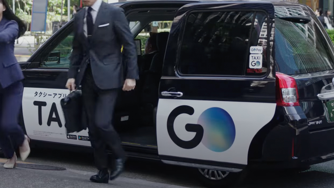 竹之内豊出演のタクシーアプリ「GO」で美術協力したブライドル 二つマチダレス