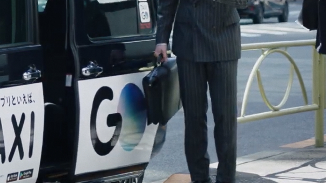 竹之内豊出演のタクシーアプリ「GO」で美術協力したブライドル 二つマチダレス