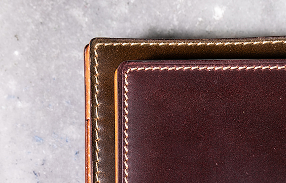 仕上げたステッチ