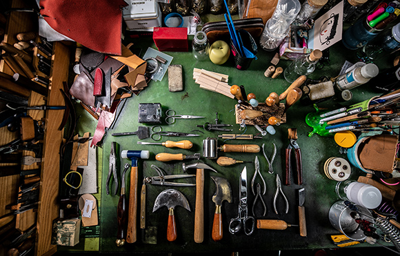 世界各国の厳選された道具類