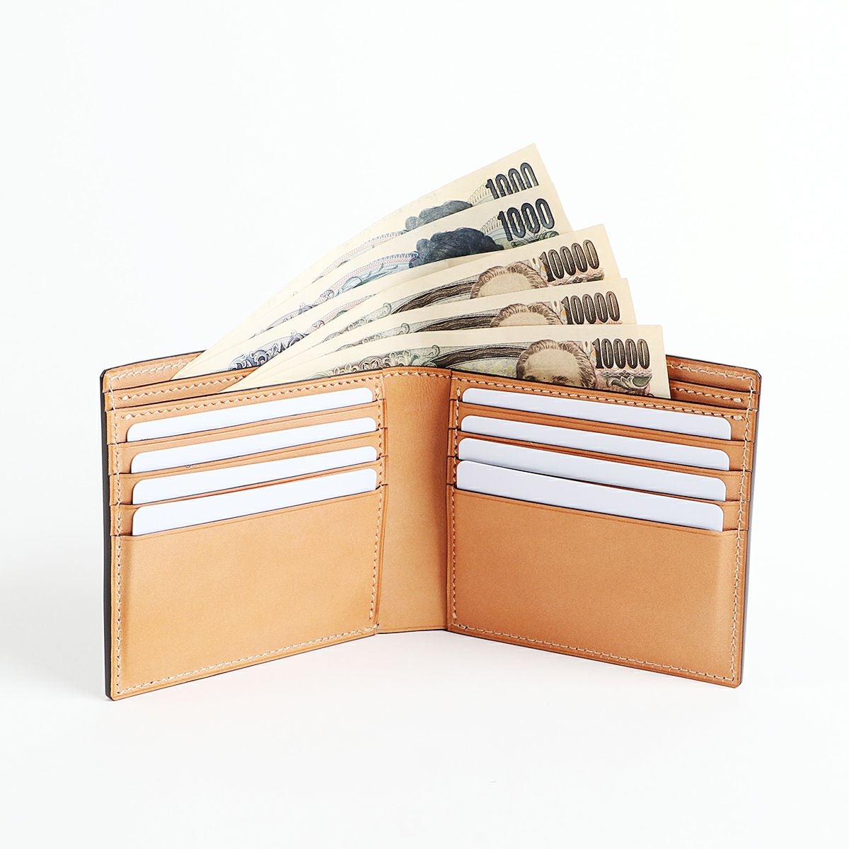 ブライドル 二つ折り財布（小銭入無） | 万双公式オンラインショップ