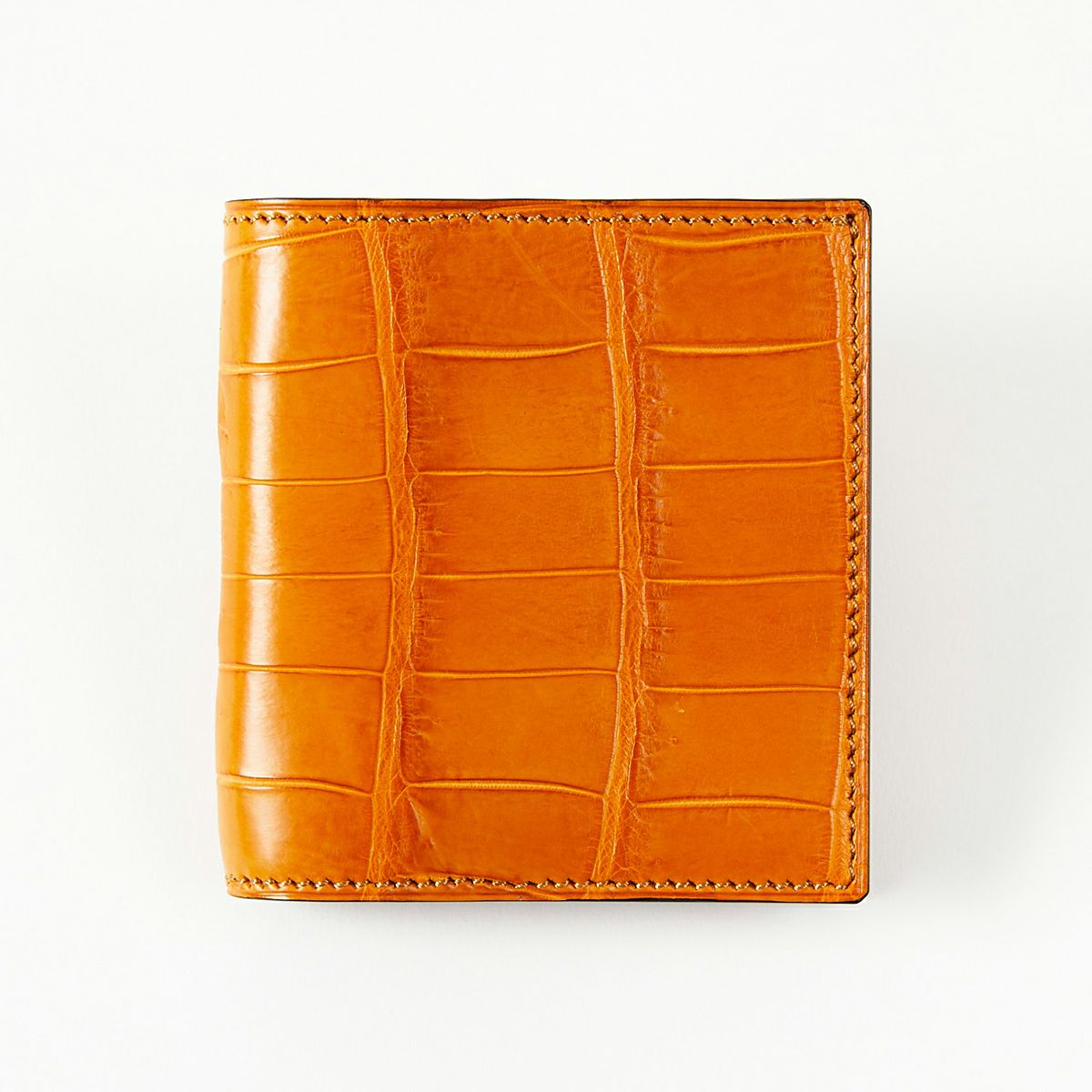 【万双】ミニ財布 クロコダイル キャメル クロコダイルミニ財布(小銭入付) | 万双公式オンラインショップ