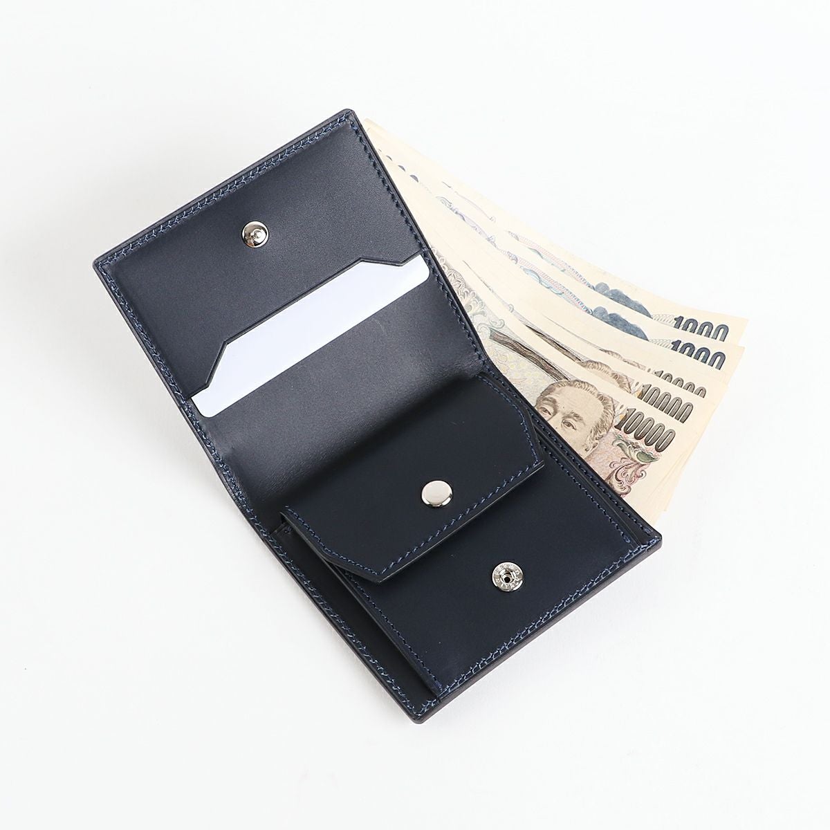 【美品】万双 クロコダイルミニ財布（小銭入付）＋専用クリーム付き クロコダイルミニ財布(小銭入付) | 万双公式オンラインショップ