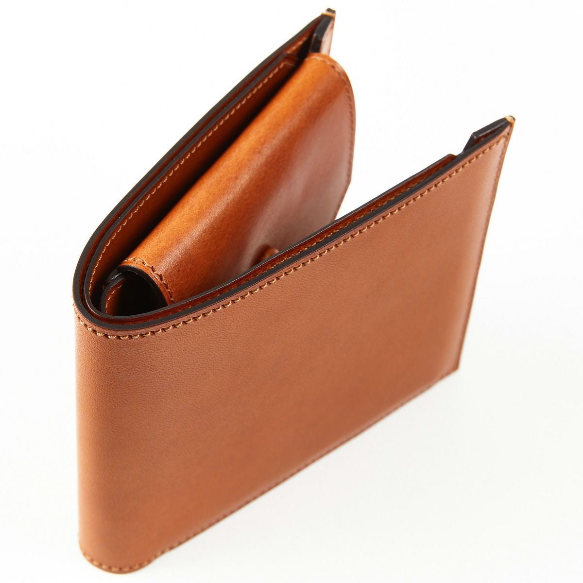 【美品】万双　二つ折財布 ダブルホーウィン 二つ折り財布（小銭入付） | 万双公式オンラインショップ