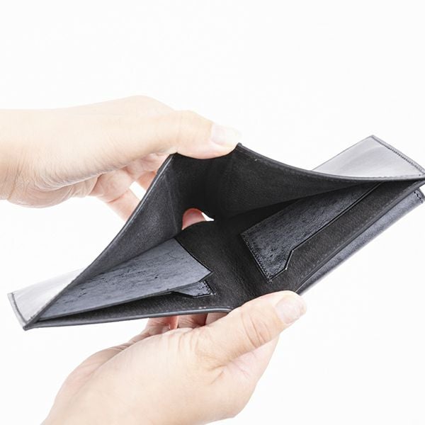オールブライドル センターカバー二つ折り財布（小銭入れ付） | 万双