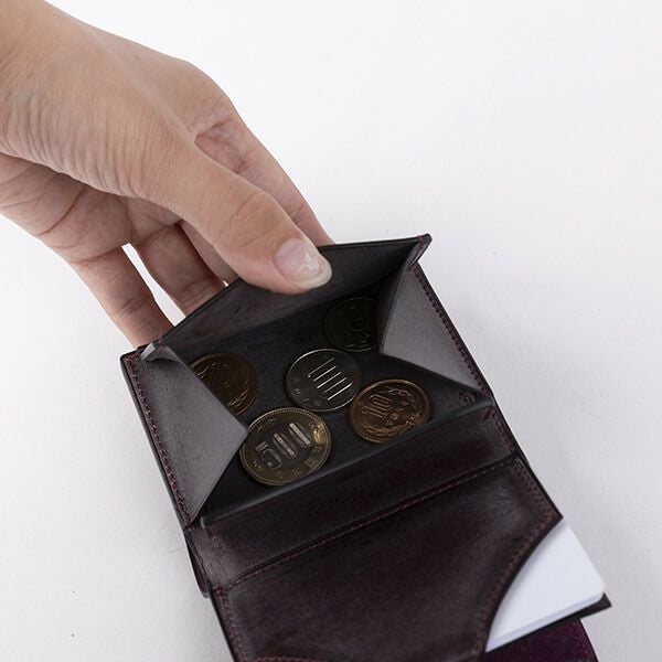 オールブライドル コンパクト三つ折り財布 | 万双公式オンラインショップ