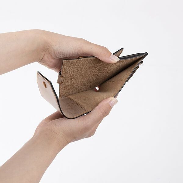 オールブライドル コンパクト三つ折り財布 | 万双公式オンラインショップ