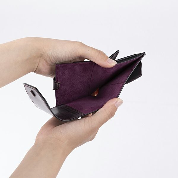 オールブライドル コンパクト三つ折り財布 | 万双公式オンラインショップ